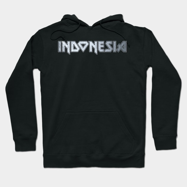 Heavy metal Indonesia Hoodie by KubikoBakhar